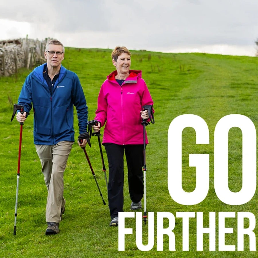 Go further, couple walking with SeatStix